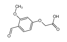2-(4-甲酰基-3-甲氧基苯氧基)乙酸