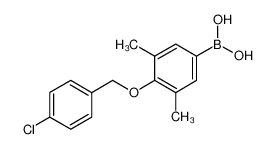 4-(4'-氯苄氧基)-3,5-二甲基苯基硼酸