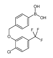 4-[(2'-氯-5'-(三氟甲基)苯氧基)甲基]苯基硼酸