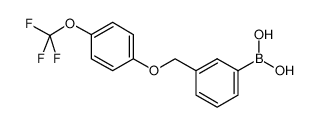 3-((4'-(三氟甲氧基)苯氧基)甲基)苯基硼酸