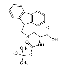 S-((9H-芴-9-基)甲基)-N-(叔丁氧羰基)-L-半胱氨酸