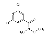 2,6-二氯-N-甲基-N-(甲基氧基)-4-吡啶羧酰胺