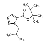 1-(2-甲基丙基)-5-(4,4,5,5-四甲基-1,3,2-二噁硼烷-2-基)-1H-吡唑