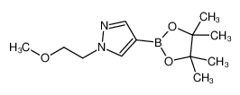 1-(2-甲氧基乙基)-4-(4，4，5，5-四甲基-1，3，2-二噁硼烷-2-基)-1H-吡唑