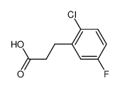 3-(2-氯-5-氟苯基)丙酸