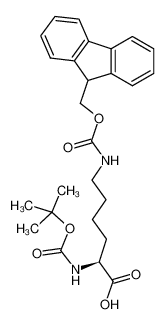 叔丁氧羰基-芴甲氧羰基-赖氨酸
