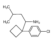 1-[1-(4-氯苯基)环丁基]-3-甲基-1-丁胺