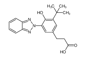 3-(2-苯并三氮唑基)-4-羟基-5-叔丁基苯丙酸