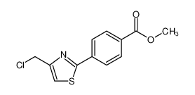 4-(4-(氯甲基)噻唑-2-基)苯甲酸甲酯