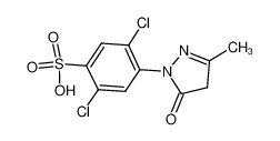 1-(2,5-二氯-4-磺酸苯基)-3-甲基-5-吡唑啉酮 一水合物
