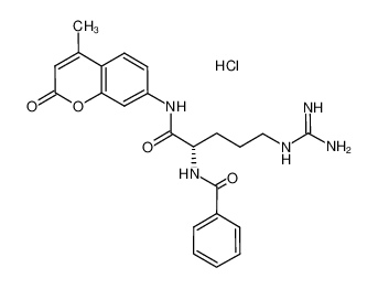Nα-苯甲酰基-L-精氨酸-7-氨基-4-甲基香豆素盐酸盐
