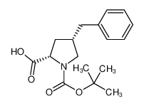 (2S,4S)-4-苄基-1-(叔丁氧基羰基)吡咯烷-2-羧酸