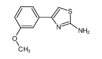 4-(3-甲氧基苯基)-噻唑-2-胺