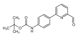 [4-(6-甲酰基吡啶-2-基)苯基]氨基甲酸叔丁酯