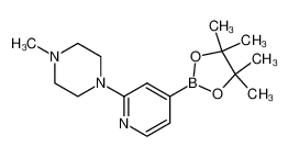 2-(4-甲基哌嗪-1-基)吡啶-5-硼酸嚬哪醇酯