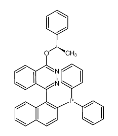 (S)-4-[2-(二苯膦基)-1-萘基]-N-[(R)-1-苯基乙氧基]酞嗪