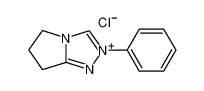 2-苯基-6,7-二氢-5H-吡咯并[2,1-c][1,2,4]三唑-2-鎓氯化物