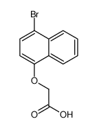 2-(4-溴萘-1-基氧基)乙酸