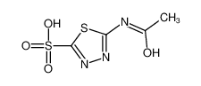 5-乙酰氨基-1,3,4-噻二唑-2-磺酸