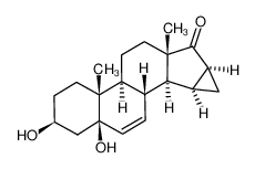 3β,5β-二羟基-15β,16β-亚甲基-雄甾-6-烯-17-酮