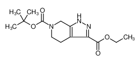 6-叔丁基 3-乙基 4,5-二氢-1H-吡唑并[3,4-c]吡啶-3,6(7H)-二羧酸酯