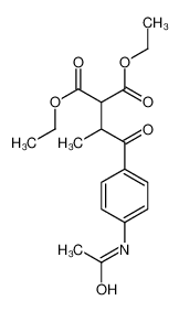 2-(1-(4-乙酰氨基苯基)-1-氧代丙烷-2-基)丙二酸二乙酯