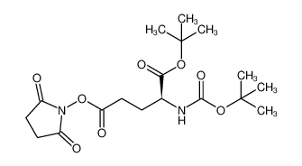 (S)-1-叔丁基 5-(2,5-二氧代吡咯烷基-1-基) 2-((叔丁氧羰基)氨基)戊二酸酯