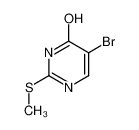 5-溴-2-(甲硫基)嘧啶-4(3H)-酮