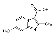 2,7-二甲基咪唑并[1,2-a]吡啶-3-甲酸