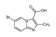 6-溴-2-甲基咪唑并[1，2-a]吡啶-3-羧酸