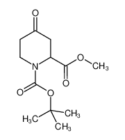 1-Boc-4-氧代哌啶-2-甲酸甲酯