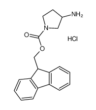 (9H-芴-9-基)甲基3-氨基吡咯烷-1-羧酸盐酸盐