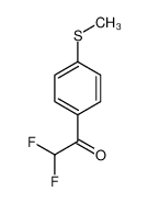 2，2-二氟-1-(4-(甲基硫代)苯基)乙烷-1-酮