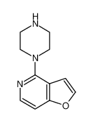 4-哌嗪-1-基-呋喃并吡啶