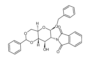 苄基2-脱氧-2-邻苯二甲酰亚胺-4,6-O-亚苄基-β-D-吡喃葡萄糖苷