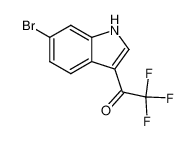 1-(6-溴-1H-吲哚-3-基)-2，2，2-三氟乙烷-1-酮