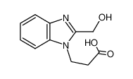 2-(羟甲基)-1H-苯并咪唑-1-丙酸