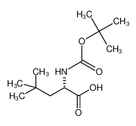(S) -2-((叔丁氧羰基)氨基)-4,4-二甲基戊酸