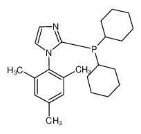2-(二环己基膦)-1-(2，4，6-三甲基-苯基)-1H-咪唑
