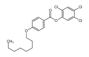 4'-正辛氧基苯甲酸-2，4，5-三氯苯酯