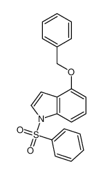 4-(苄氧基)-1-(苯磺酰基)-1H-吲哚