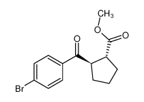 (1R，2R)-2-(4-溴苯甲酰基)-环戊烷羧酸甲酯