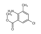 2-氨基-5-氯-3-甲基苯甲酸甲酯