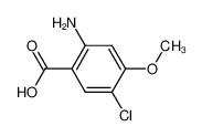 2-氨基-5-氯-4-甲氧基苯甲酸