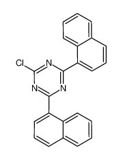 2-氯-4,6-二(萘-1-基)-1,3,5-三嗪