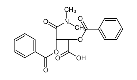 -)-O，O′-二苯甲酰-L-酒石酸单(二甲酰胺)