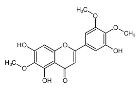 5,7,3'-Trihydroxy-6,4',5'-trimethoxyflavone