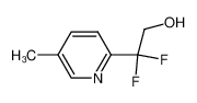 2，2-二氟-2-（5-甲基吡啶-2-基）乙烷-1-醇