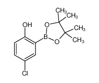 4-氯-2-(4,4,5,5-四甲基-1,3,2-二氧硼杂环戊烷-2-基)苯酚