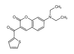 7-(二乙基氨基)-3-(噻吩-3-羰基)-2H-苯并吡喃-2-酮